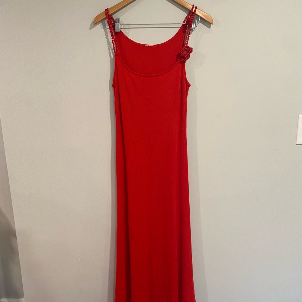 Maryann mehlhorn red dress sz 8/10